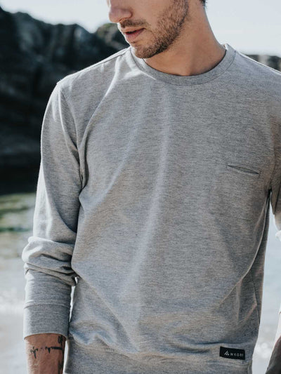 sweat homme gris #couleur-gris