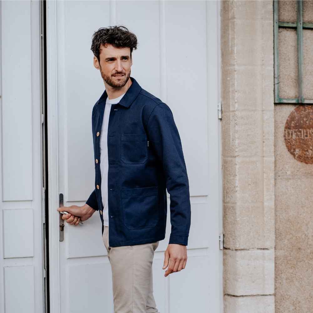 Veste de travail fabriquée en France 